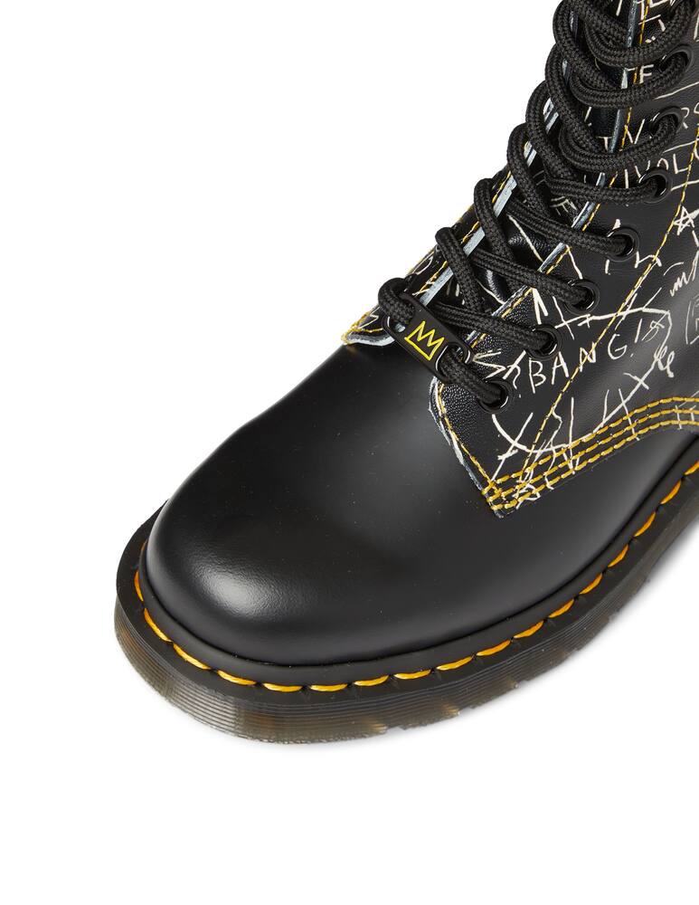 rinascente Dr. Martens 1460 Basquiat lace up leather bootie