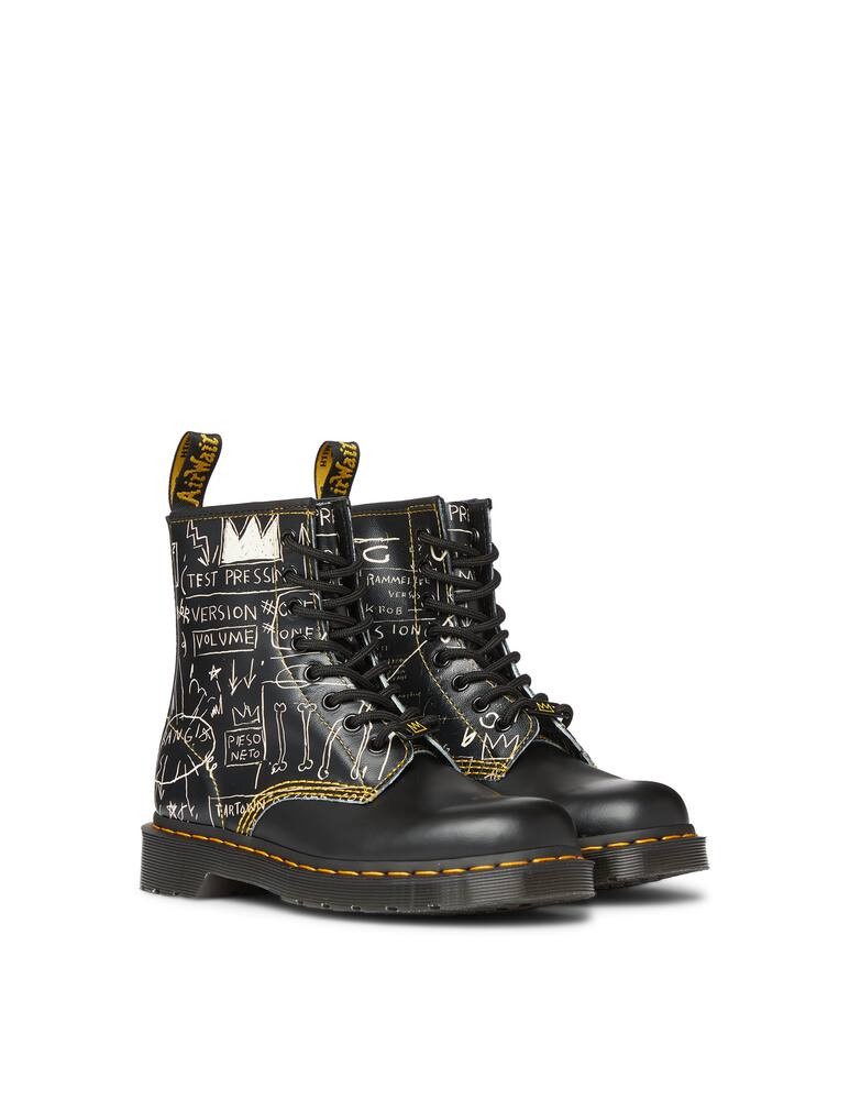 rinascente Dr. Martens 1460 Basquiat lace up leather bootie