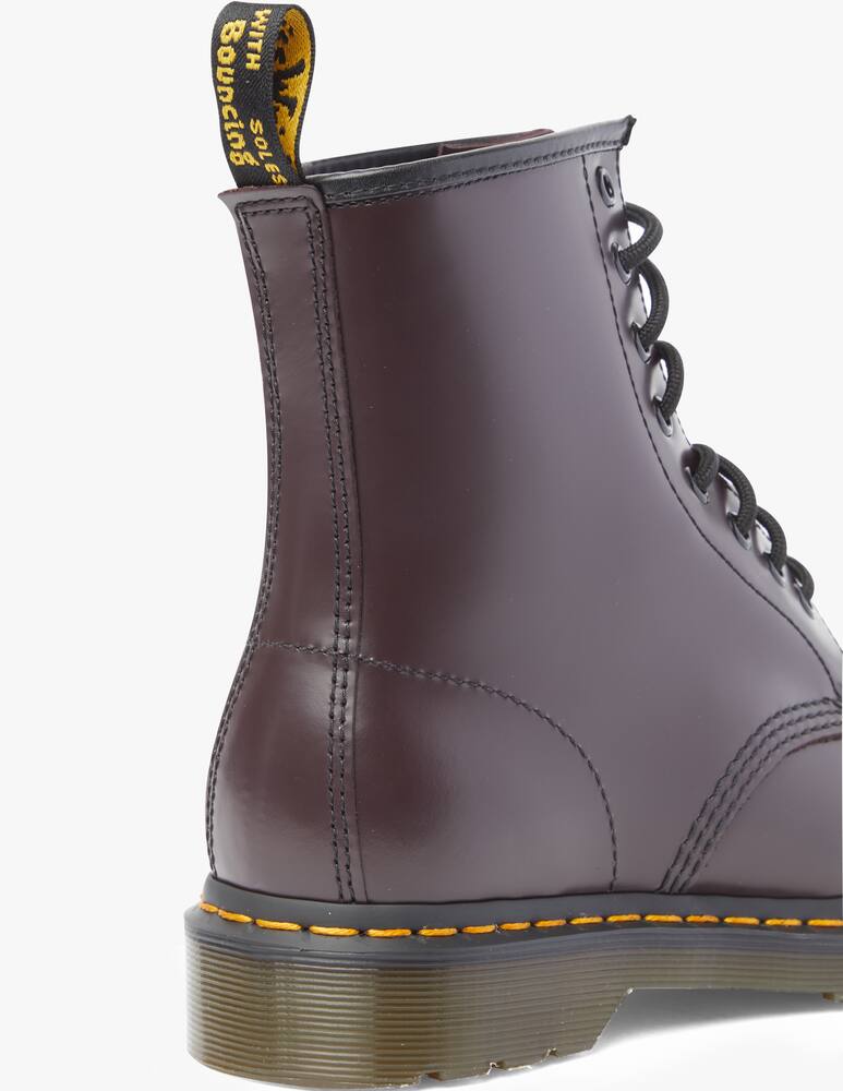 rinascente Dr. Martens Anfibi in pelle 1460 smooth - rosso