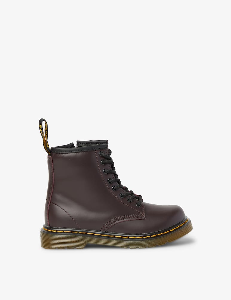 Dr. Martens Stivaletti in pelle crib 1460 - Rosso - immagine 1 Dr. Martens Stivaletti in pelle crib 1460 - Rosso - immagine 1