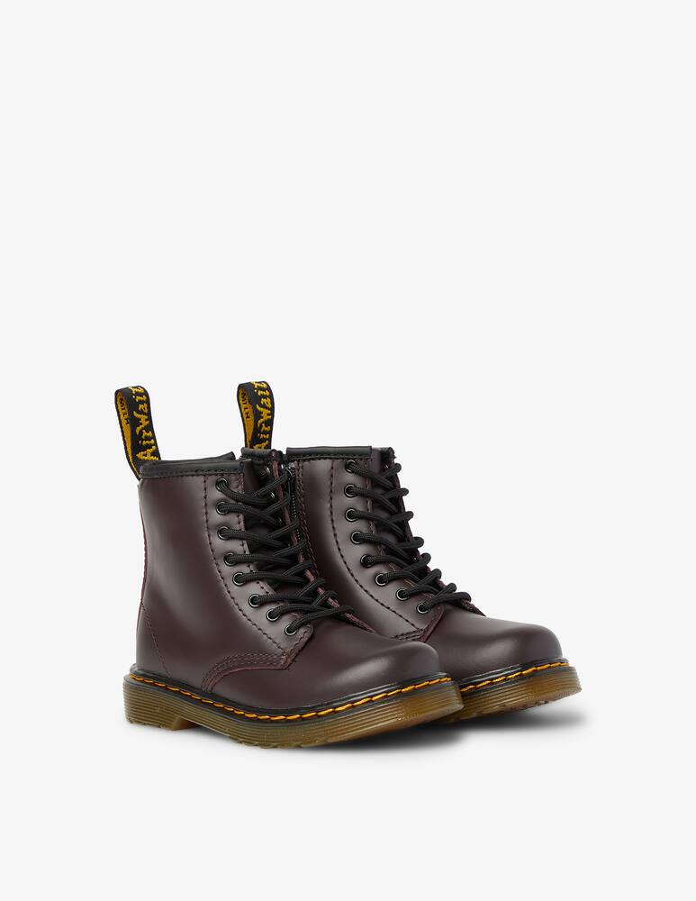 Dr. Martens Stivaletti in pelle crib 1460 - Rosso - immagine 3 Dr. Martens Stivaletti in pelle crib 1460 - Rosso - immagine 3