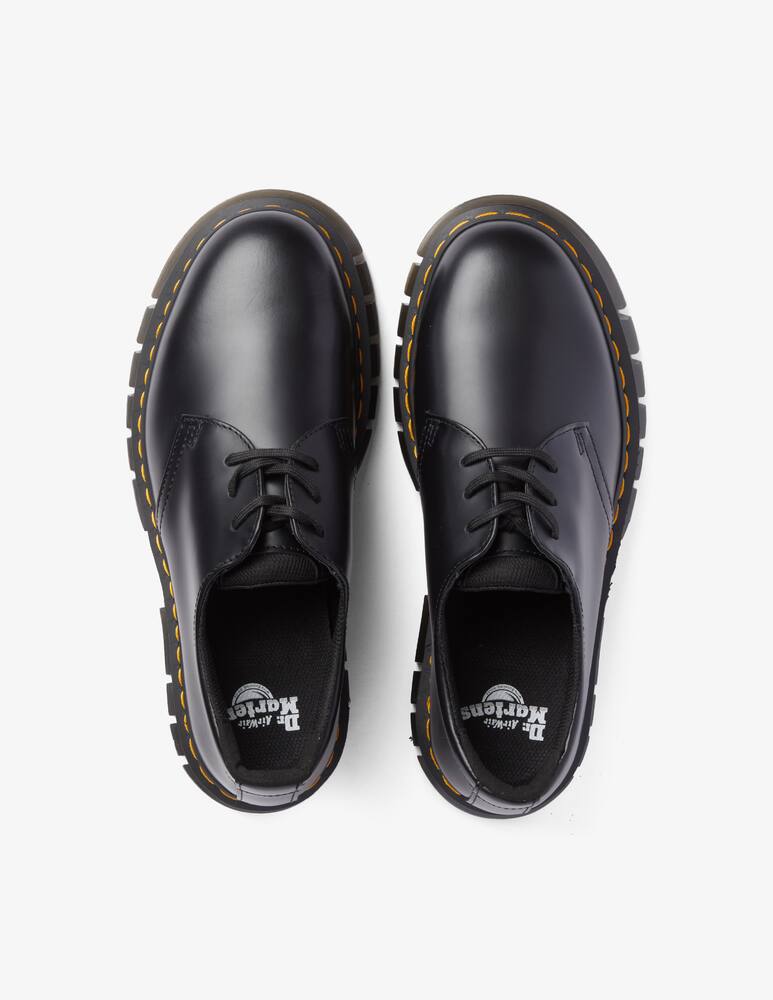 rinascente Dr. Martens Scarpa derby rikard 3i polished smooth - Nero