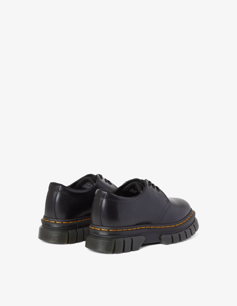 rinascente Dr. Martens Scarpa derby rikard 3i polished smooth - Nero