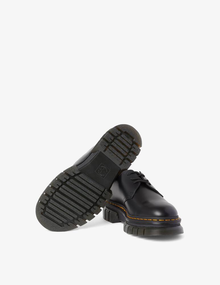 rinascente Dr. Martens Scarpa derby rikard 3i polished smooth - Nero