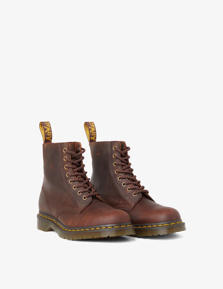 rinascente Dr. Martens 8 eye boot pascal chestnut boots 