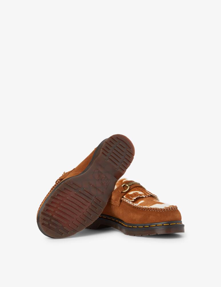 rinascente Dr. Martens Adrian snaffle pecan brown+jersey loafers
