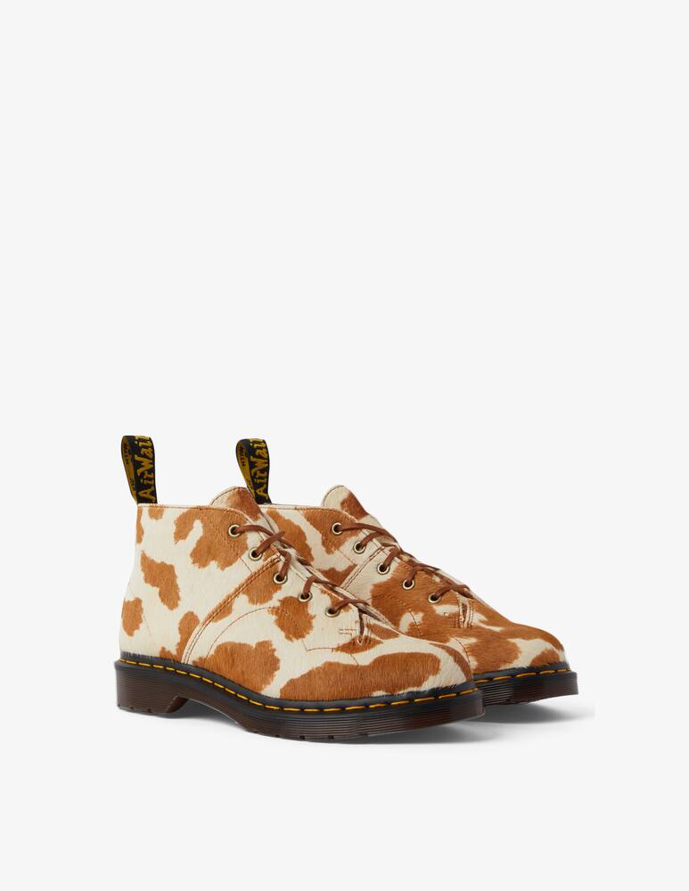 rinascente Dr. Martens Stivaletti church jersey cow stampa hair on