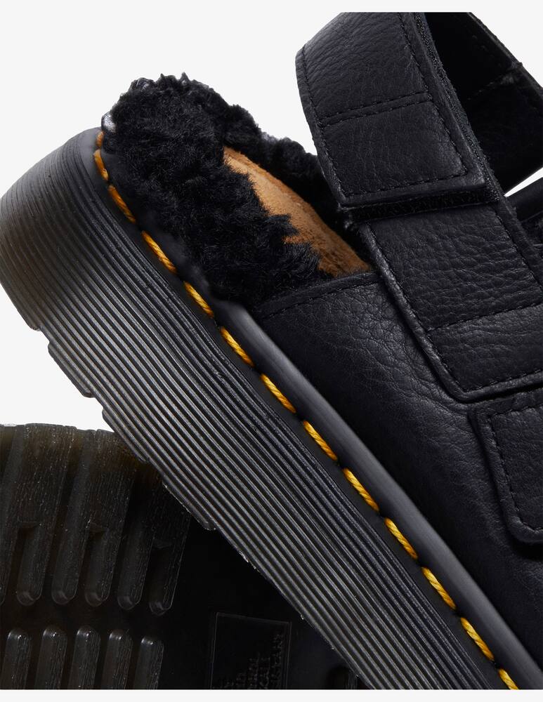 rinascente Dr. Martens Mules Jorge II foderati in pelliccia sintetica