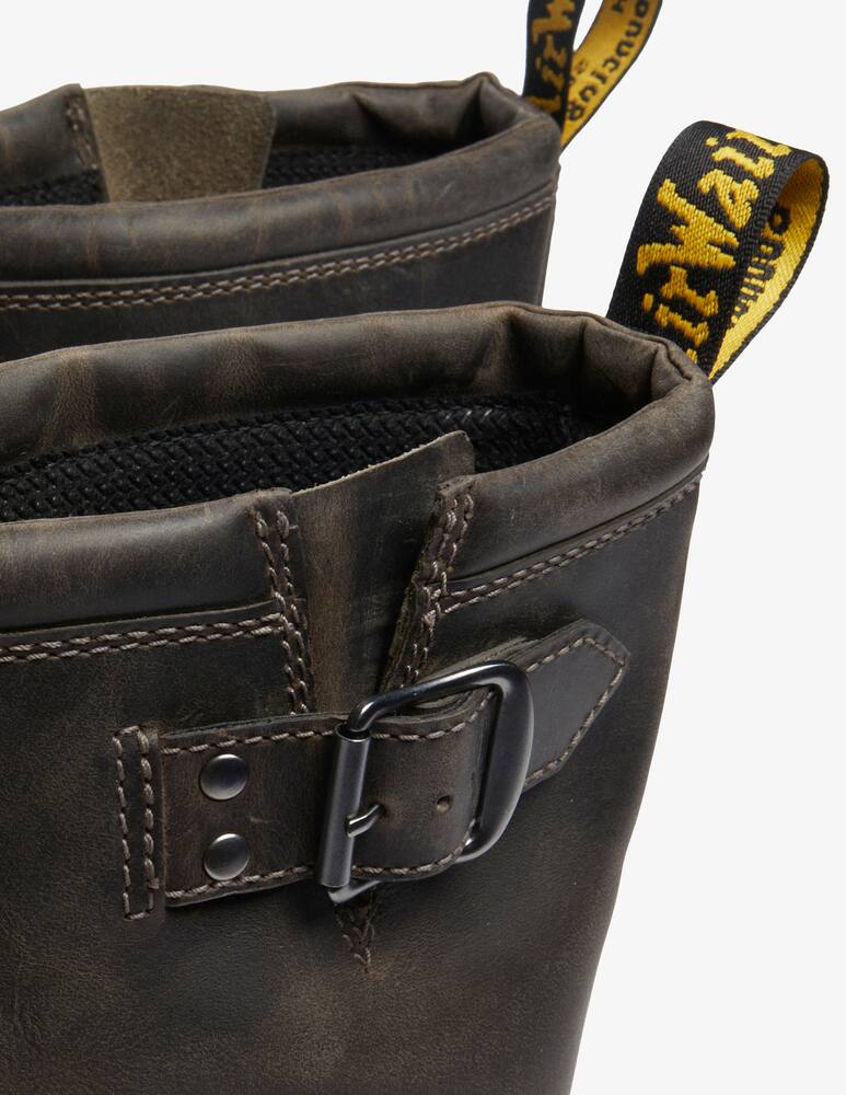 rinascente Dr. Martens Stivali alti biker Anistone Hi in pelle