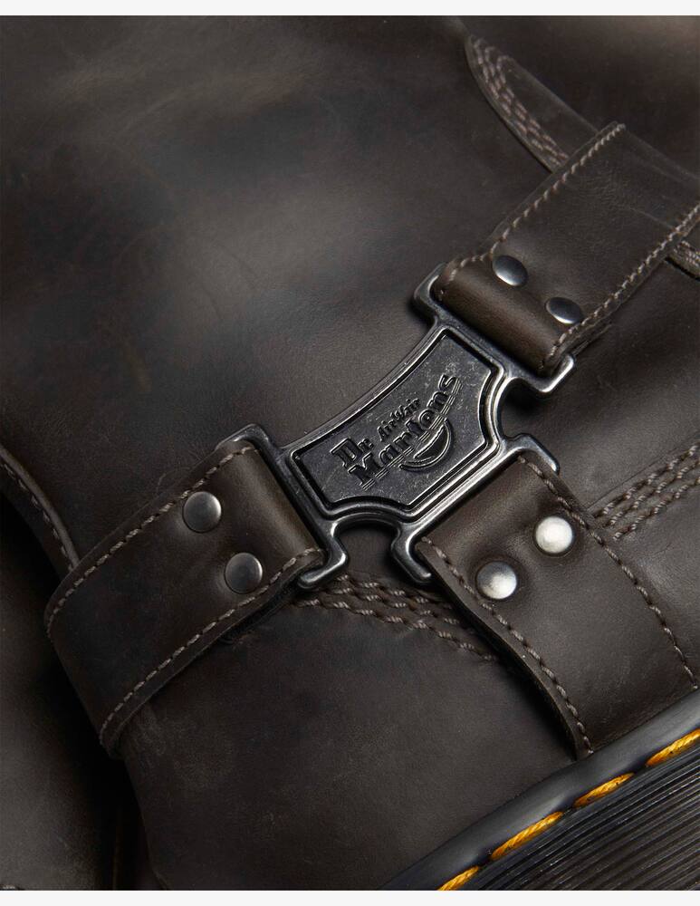 rinascente Dr. Martens Stivali alti biker Anistone Hi in pelle