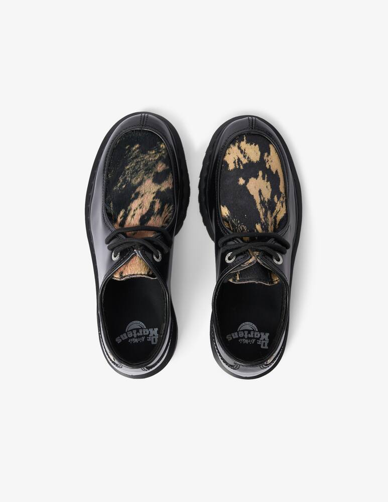 rinascente Dr. Martens Derby 3 eye zeffir hair on