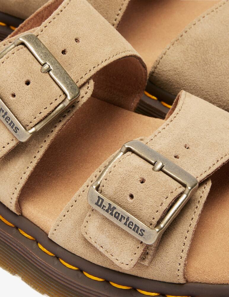 rinascente Dr. Martens Sandali Josef in pelle scamosciata con fibbia