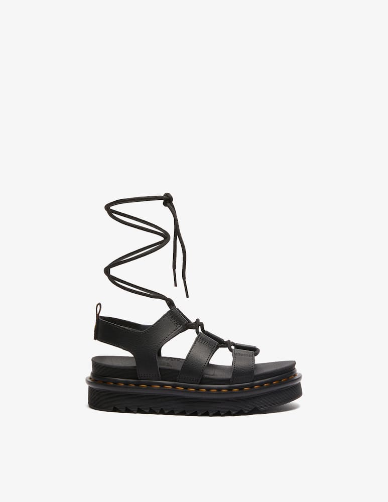 Dr. Martens Sandali Nartilla in pelle Hydro con lacci stile gladiatore - immagine 1 Dr. Martens Sandali Nartilla in pelle Hydro con lacci stile gladiatore - immagine 1