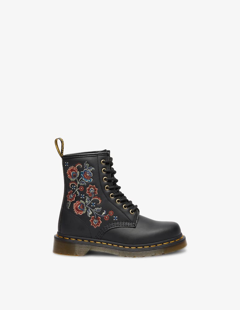 rinascente Dr. Martens Vonda floral embroidered boots