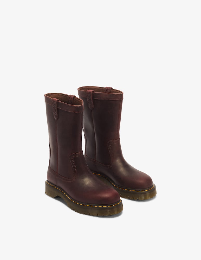rinascente Dr. Martens Stivale pull on in nabuk Anistone