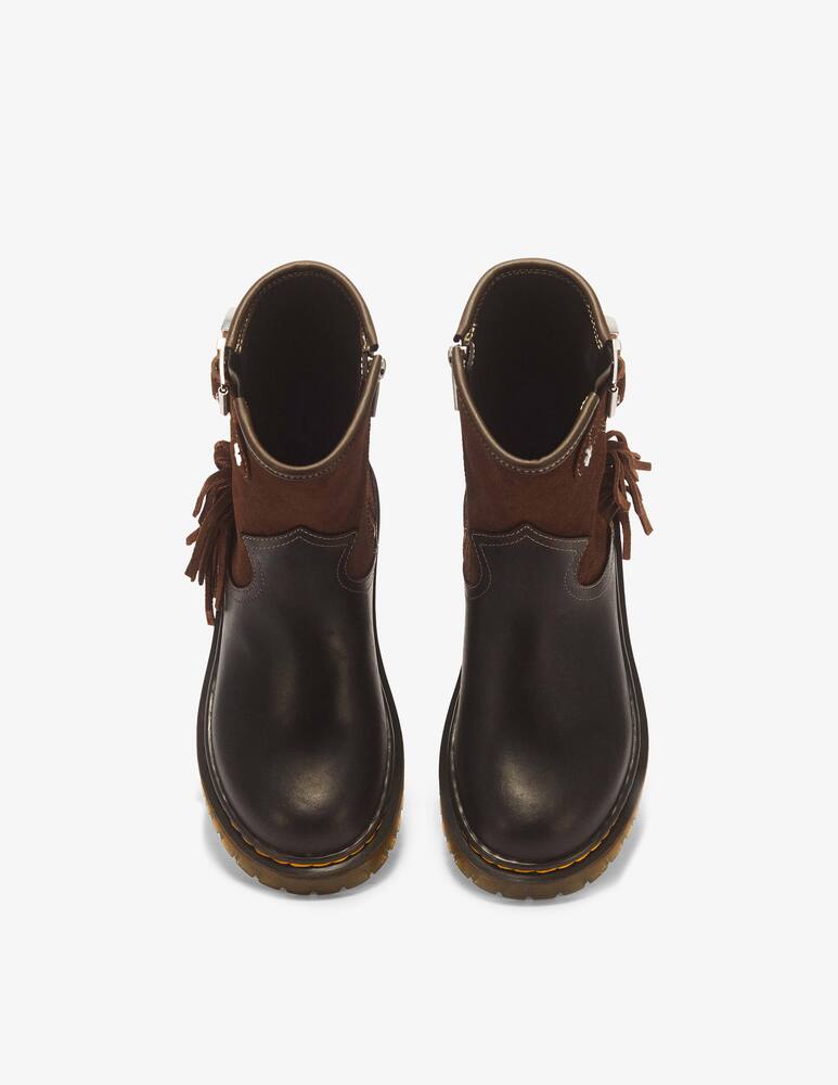 rinascente Dr. Martens Fringed suede boots