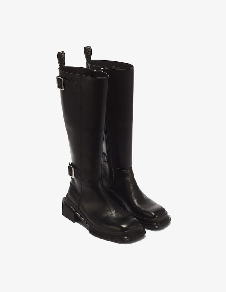 Dr. Martens Maybole Hi Bkl Black Langford Full Grain - picture 2 Dr. Martens Maybole Hi Bkl Black Langford Full Grain - picture 2