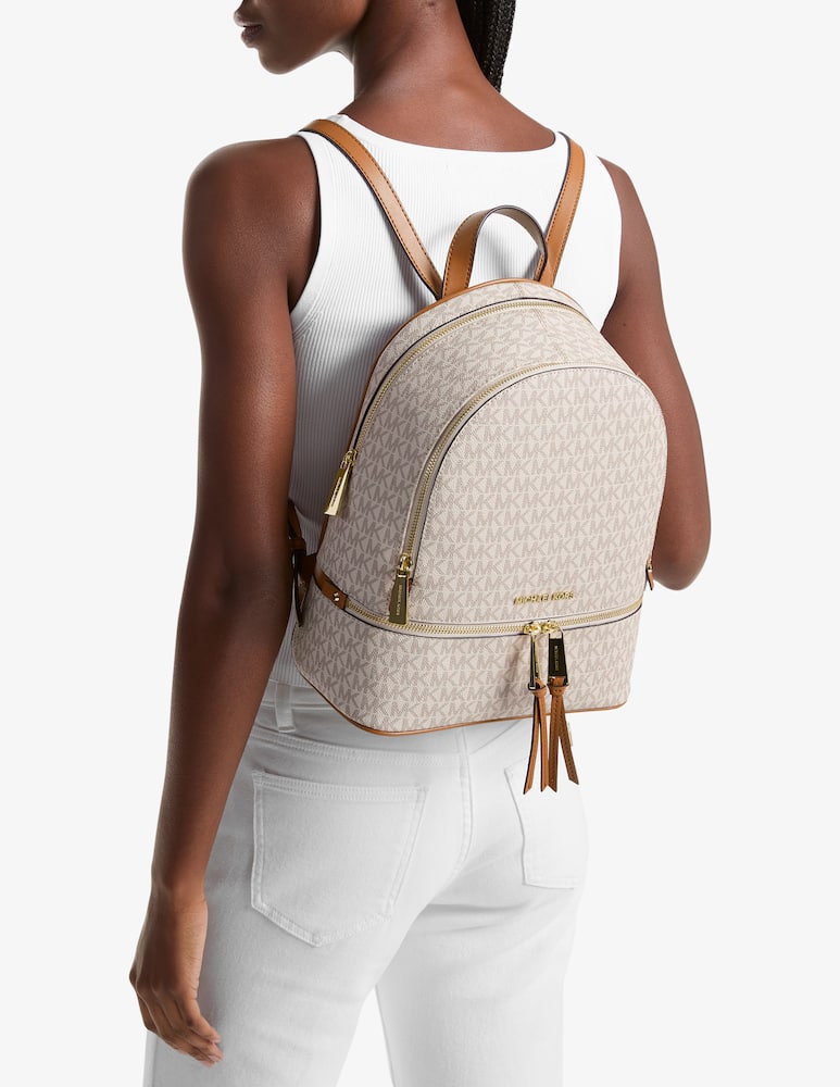 rinascente Michael Michael Kors Rhea zip logo backpack