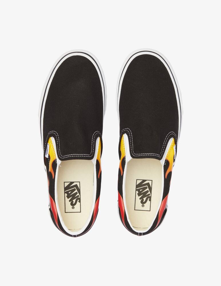 rinascente Vans Classic slip-on flame - Black