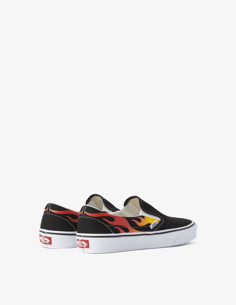 rinascente Vans Classic slip-on flame - Black