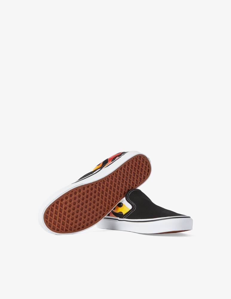 rinascente Vans Classic slip-on flame - Black