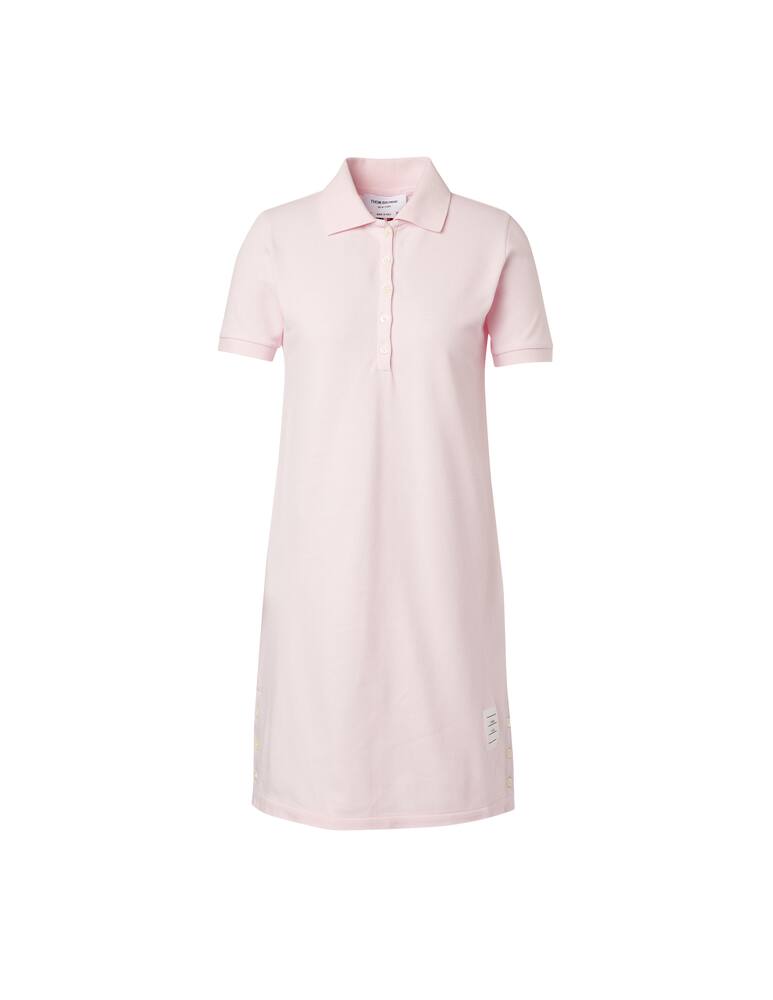 rinascente Thom Browne Abito polo in cotone - rosa