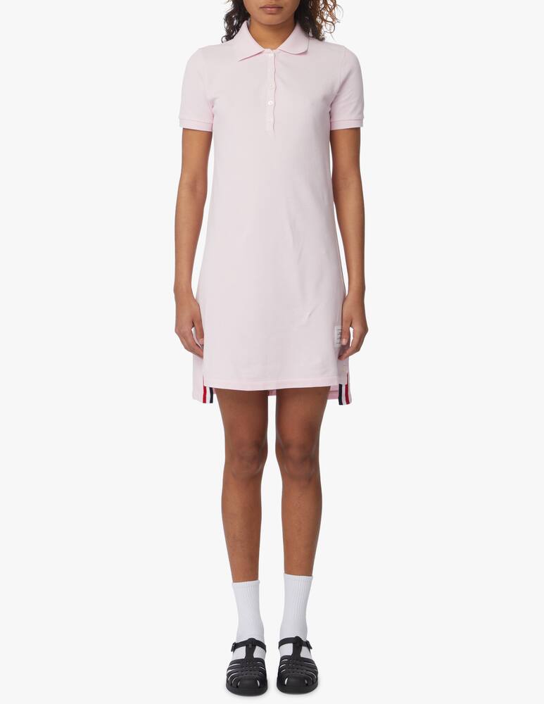 rinascente Thom Browne Abito polo in cotone - rosa