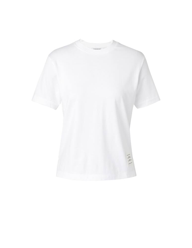 rinascente Thom Browne T-shirt in cotone - bianco