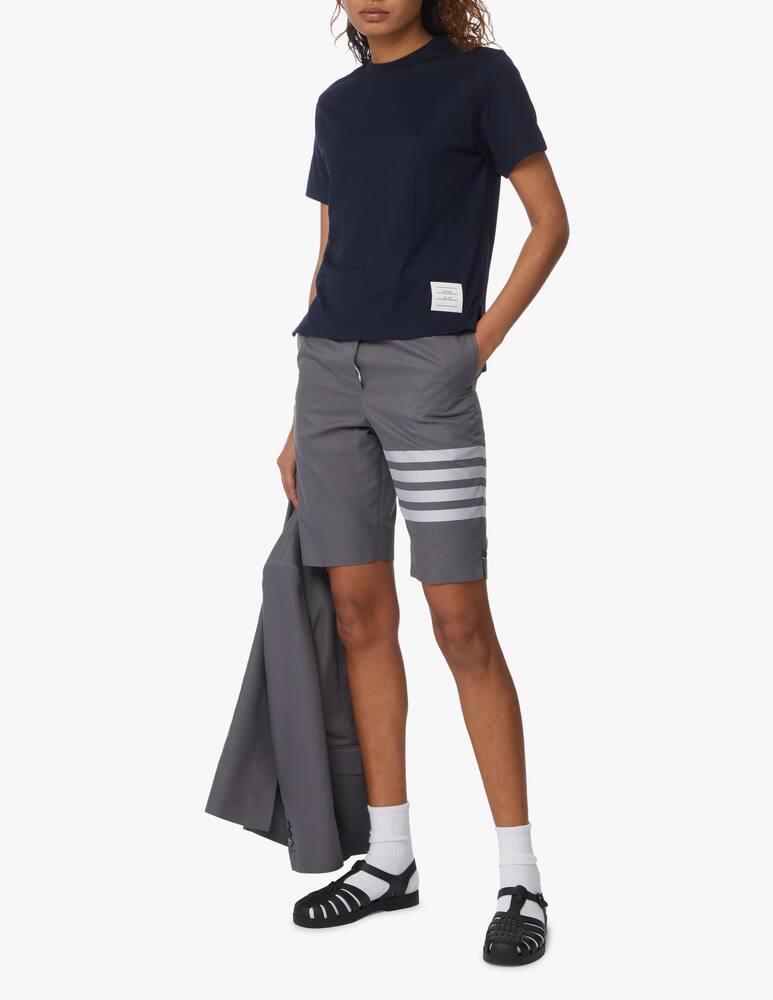 rinascente Thom Browne T-shirt in cotone - blu