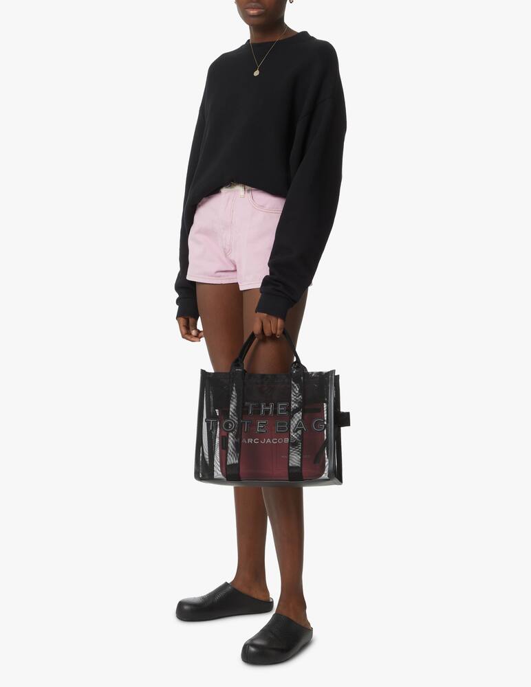 rinascente Marc Jacobs Borsa shopper traveler The Mesh Medium Small - nero