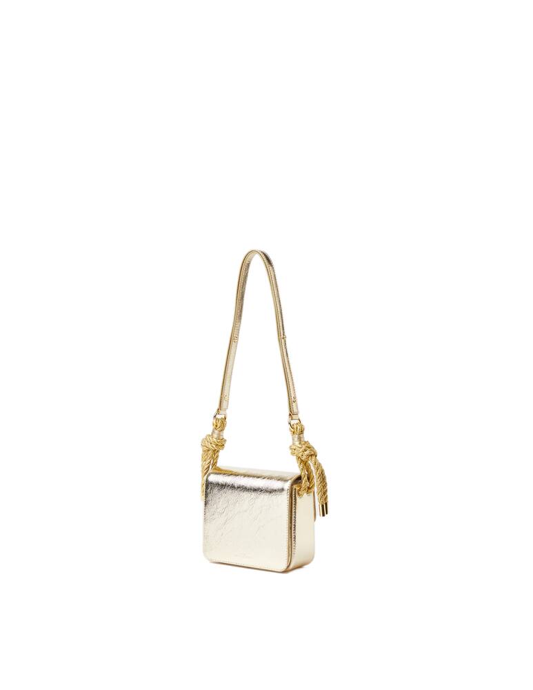 rinascente Marc Jacobs The J-link mini metallic shoulder bag - gold