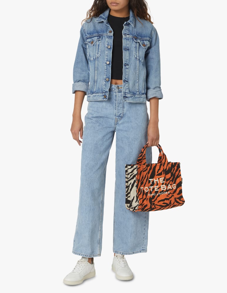 rinascente Marc Jacobs Medium Small tote bag animalier printed - orange