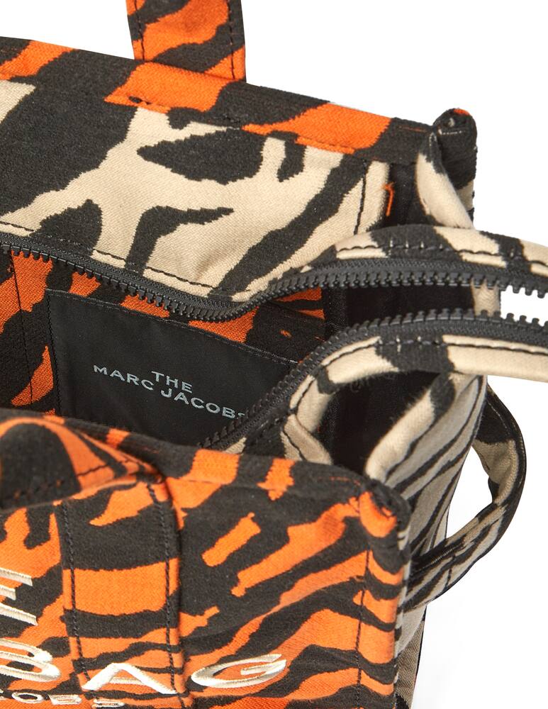 rinascente Marc Jacobs Medium Small tote bag animalier printed - orange