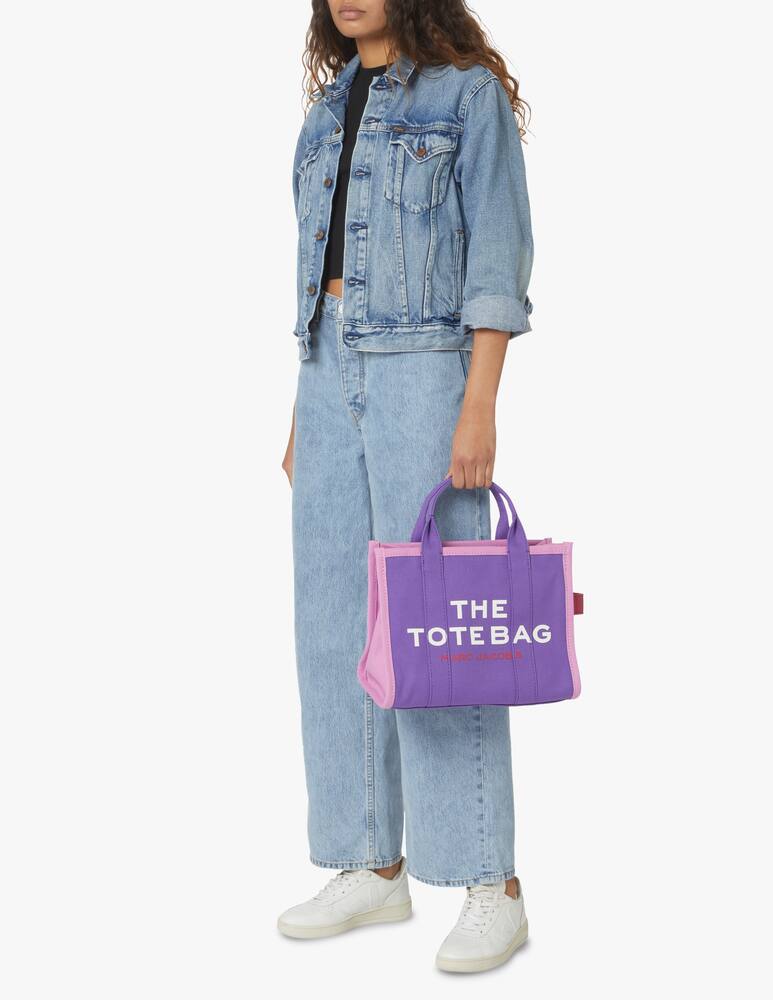 rinascente Marc Jacobs Borsa shopper in canvas Medium Small- viola - Viola