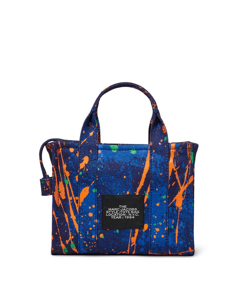 rinascente Marc Jacobs Splatter cotton mini tote bag - black