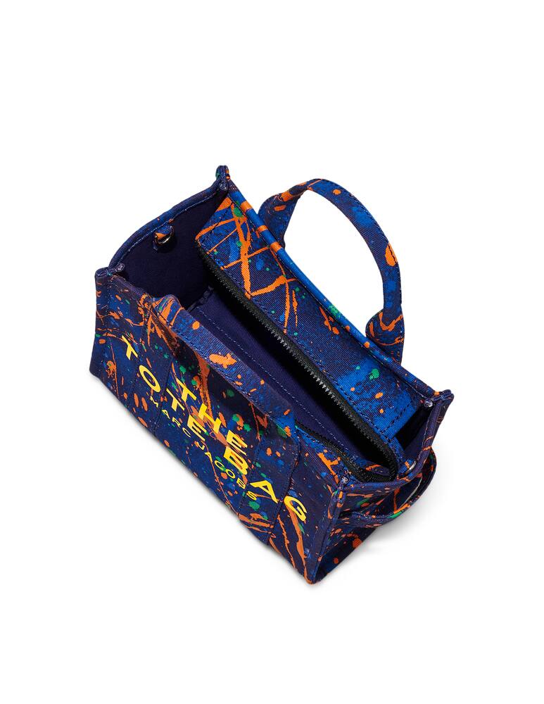 rinascente Marc Jacobs Splatter cotton mini tote bag - black