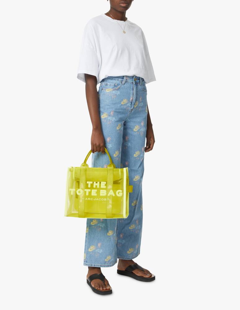 rinascente Marc Jacobs Medium Small traveler tote bag - yellow