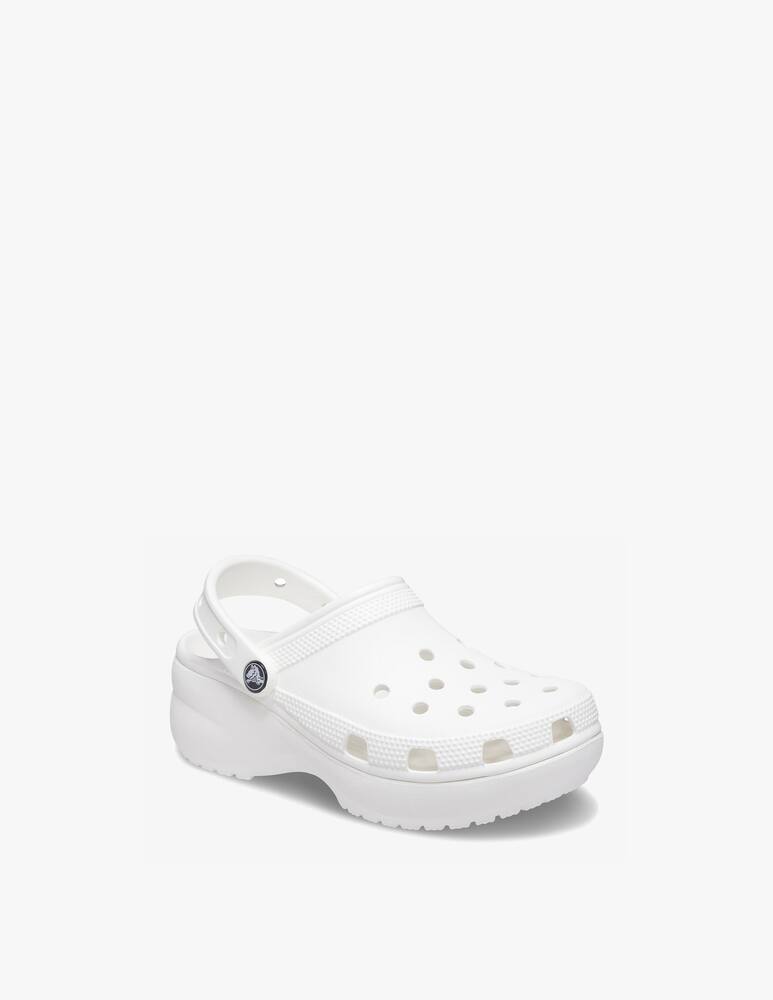 rinascente Crocs Special Classic platform sabot - white