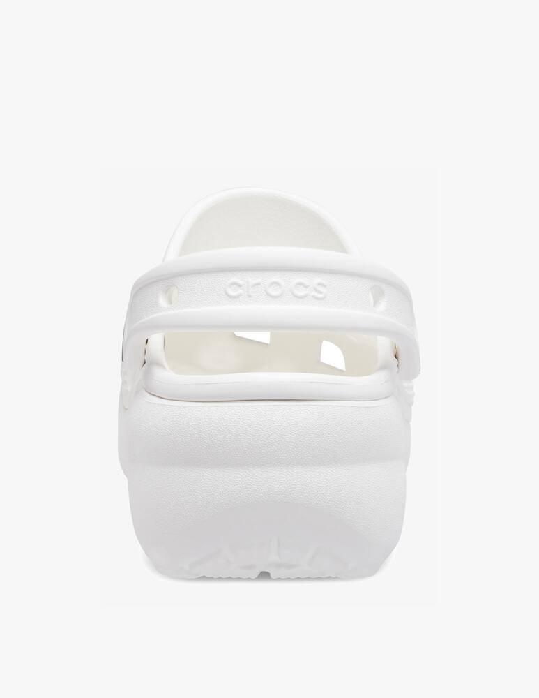 rinascente Crocs Special Classic platform sabot - white
