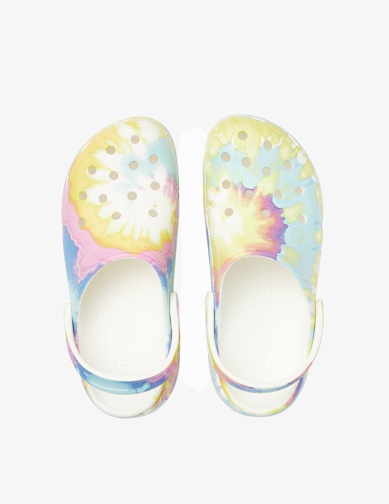 rinascente Crocs Special Sabot basso tie dye Classic - verde