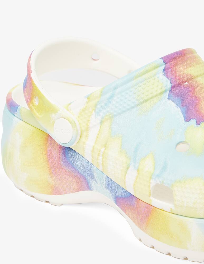 Crocs Special Classic tie dye flat sabot - green - picture 5 Crocs Special Classic tie dye flat sabot - green - picture 5