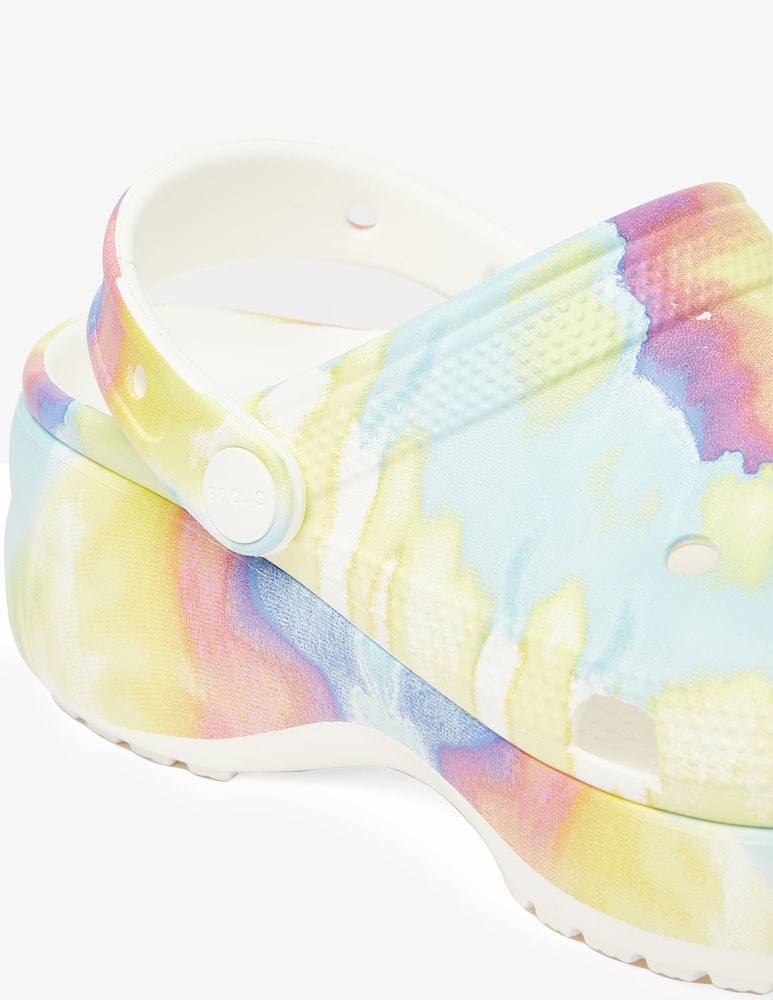 rinascente Crocs Special Sabot basso tie dye Classic - verde