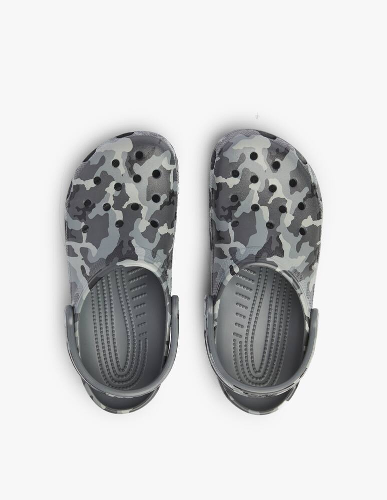 rinascente Crocs Slip on classic print camo - grey