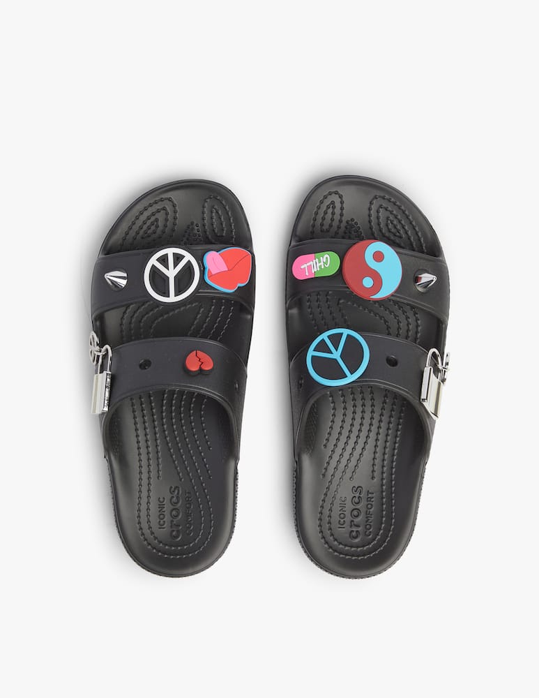 rinascente Crocs Special Sandalo basso Peace - nero