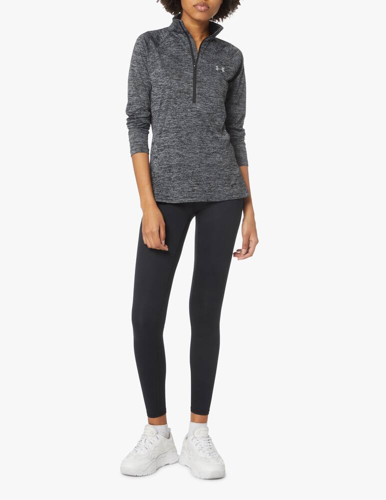 rinascente Under Armour Maglia maniche lunghe sportiva mezza zip Tech Twist - nero