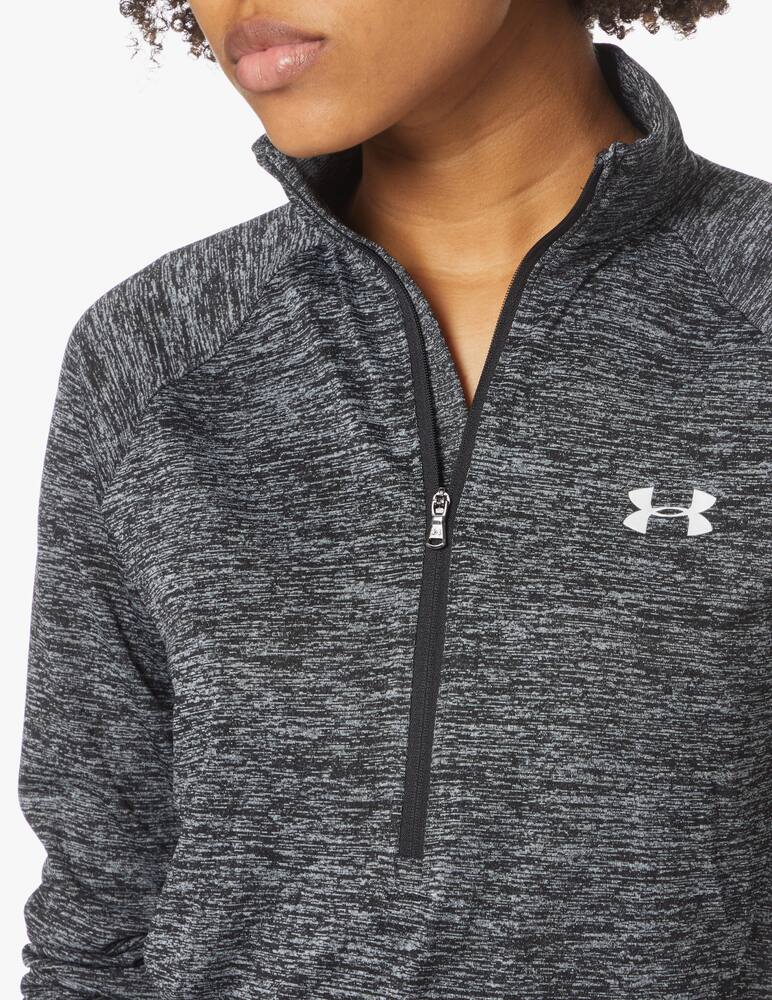 rinascente Under Armour Maglia maniche lunghe sportiva mezza zip Tech Twist - nero