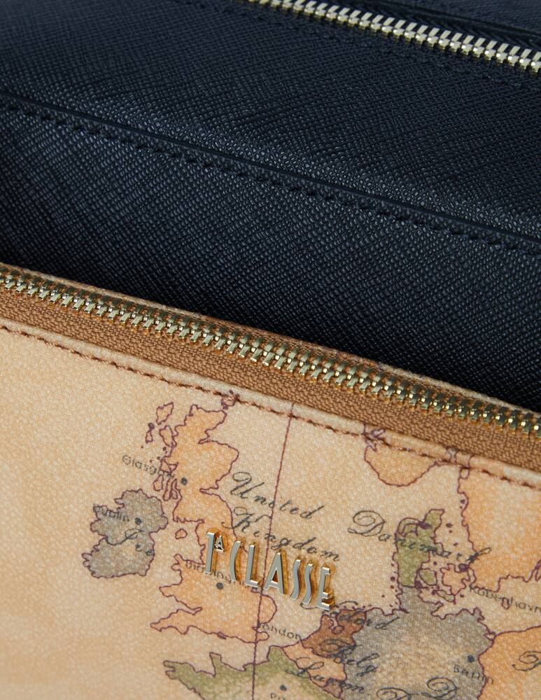 rinascente Alviero Martini Twins camera bag in nylon - Black