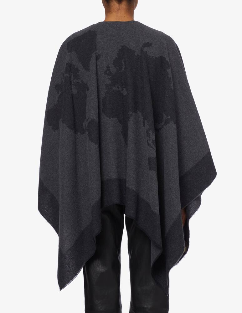 rinascente Alviero Martini Prima Classe Sciarpa in Seta - Nero