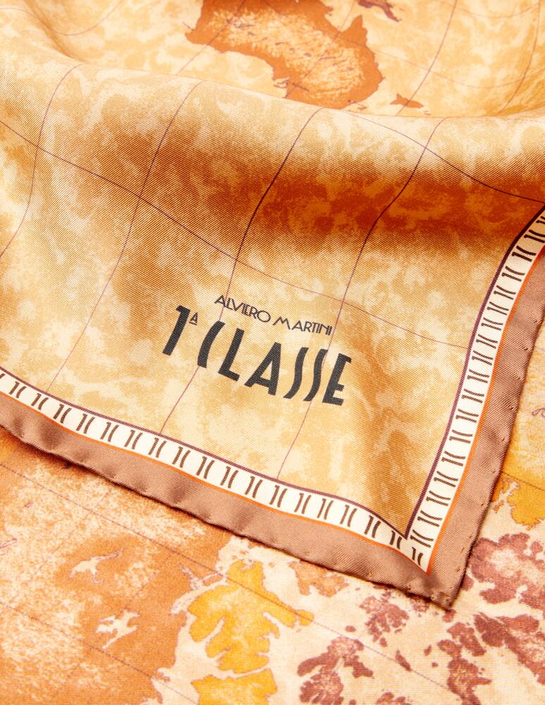 rinascente Alviero Martini Sciarpa in Seta - Beige