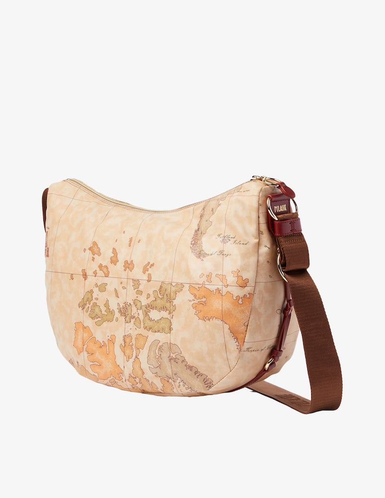 rinascente Alviero Martini Soft M halfmoon bag - Beige